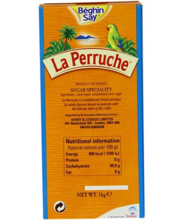 La Perruche Pure Cane Rough Cut Cubes 1kg - Premium Quality Sugar Cubes - Buy Online on GoSupps.com