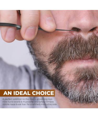 Utopia Care Facial Scissors for Men & Women - Precision Small Scissors for Beard Nose Mustache & Eyebrows Hair - Black - Buy Online on GoSupps.com