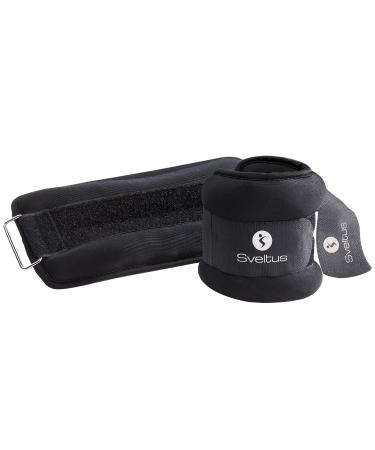Sveltus Weight cuffs Lycra Black Red Blue Green 2 kg