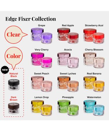 KISS Edge Fixer Color 24 HR Max Hold Natural Black - 30mL | 100% Gray Coverage - Buy Online on GoSupps.com