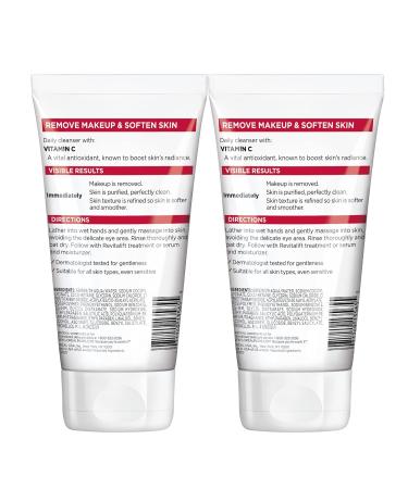 L'Or al Paris Revitalift Daily Cream Cleanser & Makeup Remover with Vitamin C - 5 fl. oz (Pack of 2) - Buy Online on GoSupps.com