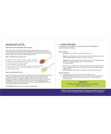 R3 Rapid Hair Renewal Formula 50 mL - Organic Quinoa & Aloe Vera for Healthy Hair | International Shipping Available - Buy Online on GoSupps.com