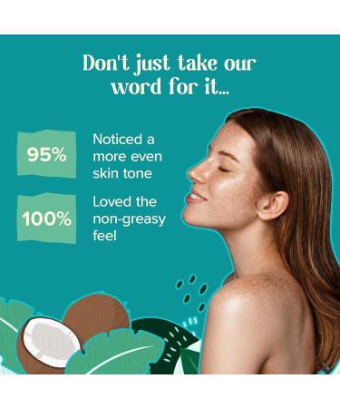 Coconut and Dead Sea Salt Body Scrub with Hyaluronic Acid & Vitamin E - Moisturizing Exfoliator for Smooth Skin - Buy Online on GoSupps.com