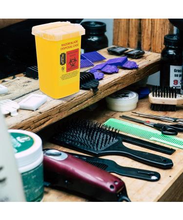 Minkissy Plastic Container for Korean Continuous Wave Blade - Secure Storage & Travel Dispenser for Disposable Razors - Relaxation Case in Safety Yellow - Buy Online on GoSupps.com