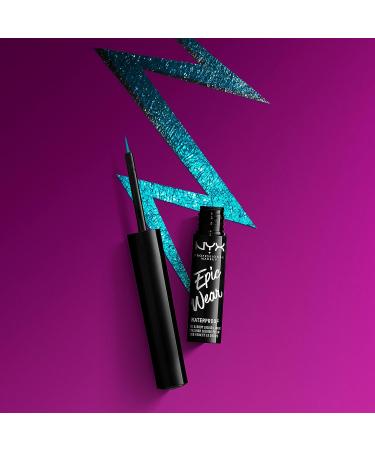 NYX Epic Wear Teal Metal Metallic Liquid Liner - Waterproof & Long-Lasting - Buy Online on GoSupps.com
