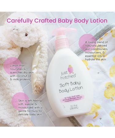 Soft Baby Body Lotion Multi-Pack | Lightweight Soothing Moisturizer with Essential Oils | Gentle & Safe for Babies | 10.1 fl oz (6 Pack - Buy Online on GoSupps.com