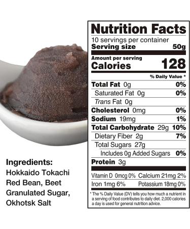 Japanese Artisanal Koshian Red Bean Paste 500g - Gluten-Free, Vegan, Additive-Free for Creative Sweets Recipes - Buy Online on GoSupps.com