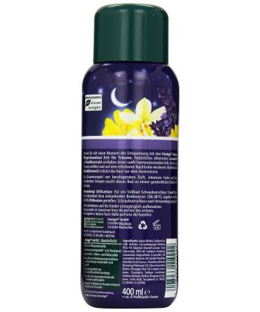 KNEIPP Aroma Care Bubble Bath Time for Dreams 400 ml - Relaxing International Shipping | Soothing Bubbles for a Peaceful Night - Buy Online on GoSupps.com