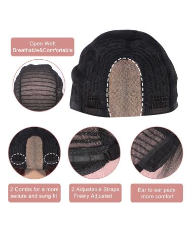 Kalyss 26 Curly Brown Body Wave Wig - Heat-Resistant Synthetic Front Wig for Women - Perfect Edge & Center Parting - Buy Online on GoSupps.com