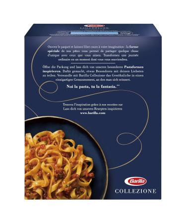 Barilla Collezione Tagliatelle Pasta - 500g | High-Quality Durum Wheat | Always Al Dente | International Shipping Available - Buy Online on GoSupps.com