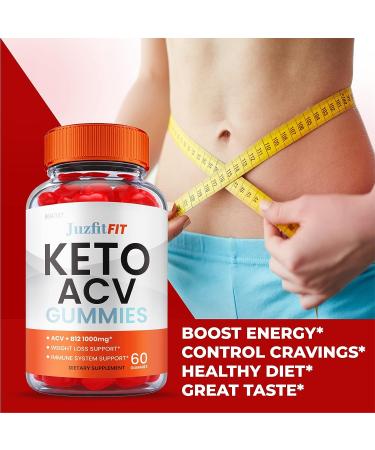 Juzfiit ACV Keto Gummies - Vegan Formula for Weight Loss - 60 Gummies - Buy Online on GoSupps.com