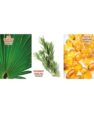 Organic Hair Energizer Hair Growth 4 Piece Set with Pro Vitamin-B5, DHT-Blockers & Ph-Balancing - Men, Women, Teens - Buy Online on GoSupps.com