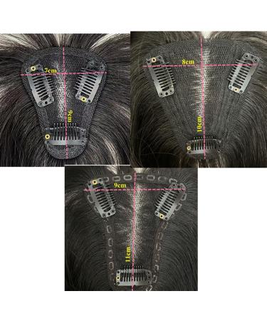 Bangs Hair Clip in Bangs Transparent Swiss Lace Human Hair Bangs Clip In Fringe Hairpieces Extension For Women Breathable Remy Hair Bangs Hair Extensions(8x10 Brown) - Buy Online on GoSupps.com