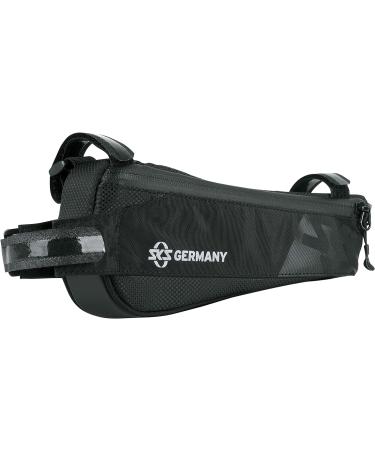 SKS Germany Racer Edge Bicycle Bag - Aerodynamic Waterproof Frame Bag for Racing Bikes | 0.6L Capacity & Velcro Fastener - Best Bicycle Accessories - Buy Online on GoSupps.com