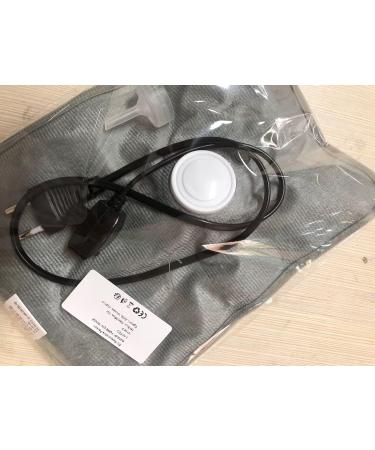 Buy Electrical Hot Water Bottle for Abdomen Neck & Back - Safe No Pouring Automatic Shutdown - Gray - Buy Online on GoSupps.com