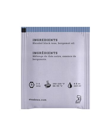 Stash Tea Earl Grey Black Tea 100 Count Bags - Packaging Varies | Premium Earl Grey Tea Blend | 1 Box - Buy Online on GoSupps.com