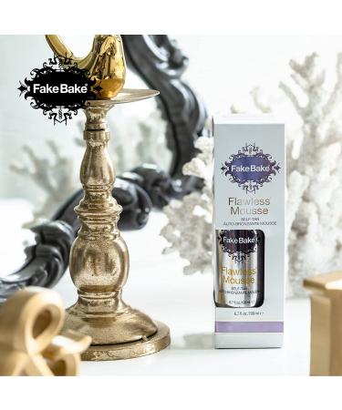 Fake Bake Flawless Self Tanning Mousse - Streak-Free, Long-Lasting Glow - For All Skin Tones - Women & Men - 6.7 oz - Buy Online on GoSupps.com