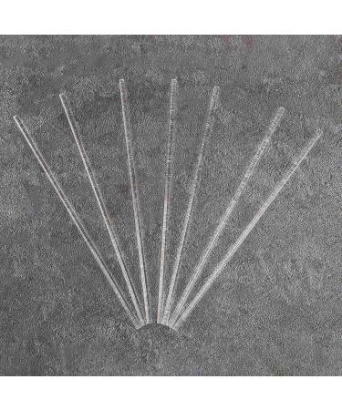 Whisverse 100 Pcs Clear Acrylic Lollipop Sticks Reusable Lollipop Sticks for Making Lollipops Cakes Lollipops Chocolates 15.2 - Buy Online on GoSupps.com