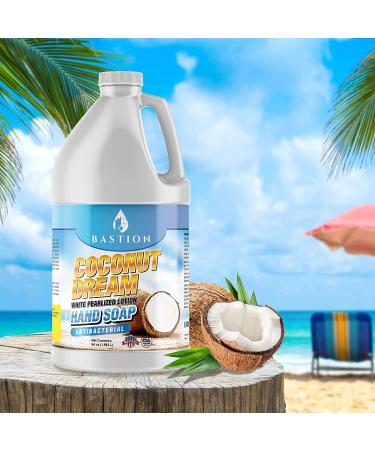 Coconut Dream Antibacterial Hand Soap - 64 oz. Jug, Non-Toxic, Made in USA - Buy Online on GoSupps.com
