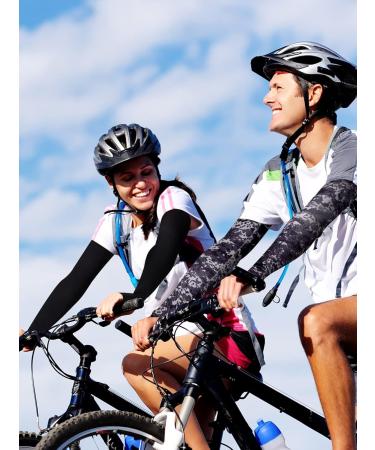 Boao 10 Pairs Men s Cooling Arm Sleeves - Fingerless Sun Protection Gloves in Black Gray White & Camouflage - International Shipping Available - Buy Online on GoSupps.com