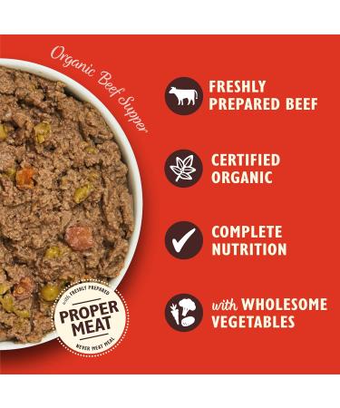 Buy Lily's Kitchen Organic Wet Dog Food for Adult Dogs - Beef (11 x 150g Pack) | Healthy Gourmet Dog Meals - Buy Online on GoSupps.com