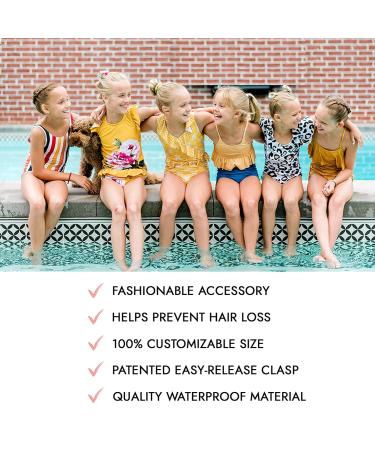PRO Hair Tie - Easy-Release Clasp - Secure Hold - No Damage - Active Lifestyle - Glow Pack of 8 - Buy Online on GoSupps.com