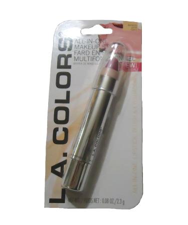 La Colors Expressions All N One Lipstick Blush and Eyeshadow Pink Satin