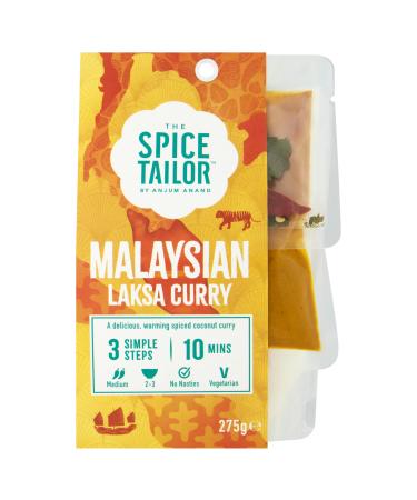 The Spice Tailor Asian Curry Sauce Kits Malaysian Laksa Curry 275 g Packet (Pack of 1)