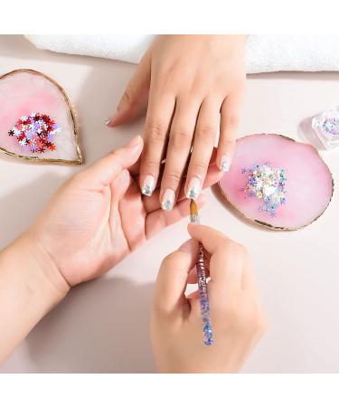 1 Piece Pink Nail Art Palette - Nail Polish Mixing Palette for Nail Art Display - Buy Online on GoSupps.com