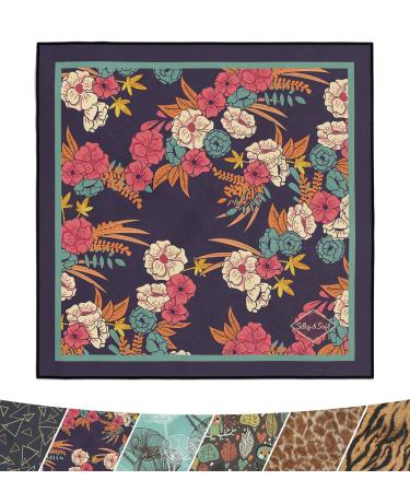 Popnwow microfiber cleaning cloth glasses cleaning cloth Opticer quality 30x30cm Microfiber Cleaning Cloths Cleaning towels for glasses camera lens cell phone tablet display glass (flowers) - Buy Online on GoSupps.com