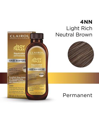 Clairol Professional Permanent Liquicolor 4nn Rich Neutral Brown for Dark Hair Color - Buy Online on GoSupps.com