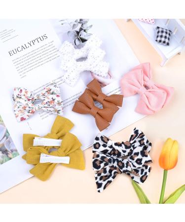 24PCS Baby Girl Hair Bows Clips - Cute Alligator Barrettes for Toddlers & Teens | Perfect Hair Accessories - Buy Online on GoSupps.com