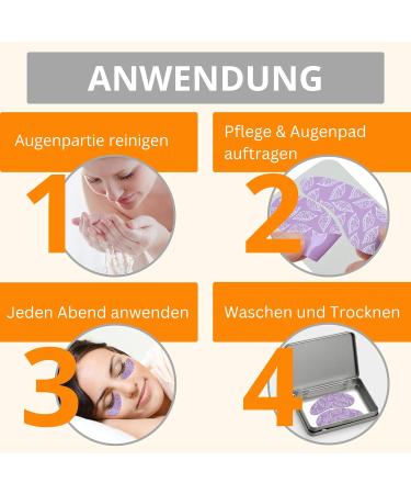 Amathings Reusable Silicone Eye Pads - Anti-Aging Anti-Wrinkle Care | 3 Pairs in High-Quality Storage Box - Buy Online on GoSupps.com