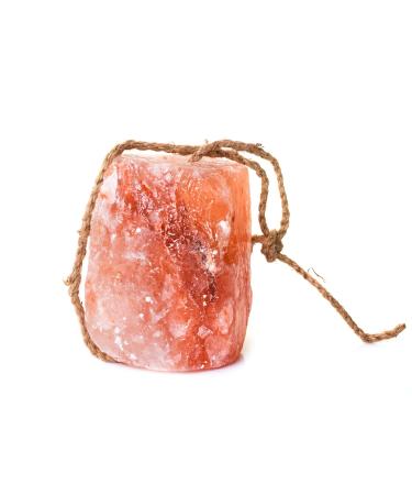 NaturGut Crystal Salt Lickstone with Cord 1.4kg from Himalayan Promontory
