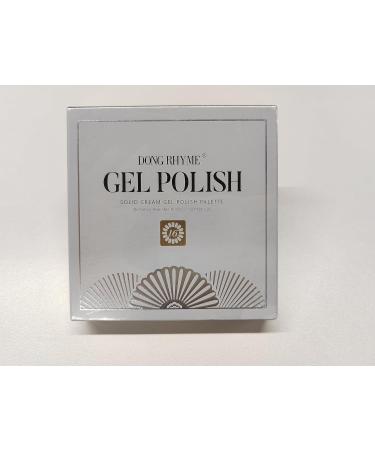 16 Colors Solid Gel Nail Polish Palette - Premium Cream Gel Kit for Stunning Nail Art | Starlight Seams - Buy Online on GoSupps.com