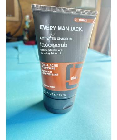 EVERY MAN JACK ACTIVATED CHARCOAL FACIAL SCUB..