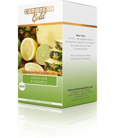 Caribbean Gold Fruit and Herbal Teas-Four Flavours - Buy Online on GoSupps.com
