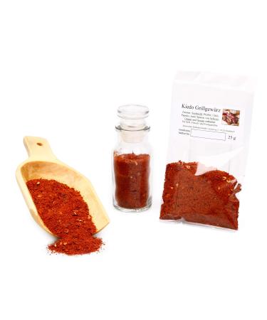 Feine W rze Kiedo BBQ BBQ Spices | For Seasoning Meat Fish Poultry & Vegetables | 100% Vegan Spice No Additives | 25g