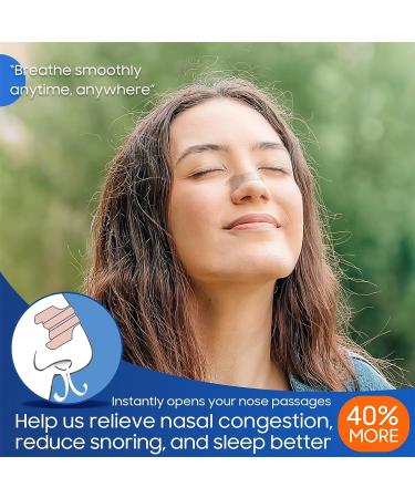 Nasal Strips for Snoring Relief and Better Sleep Quality - 100PCS - Buy Online on GoSupps.com