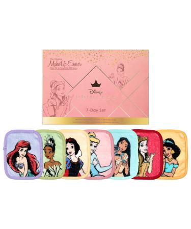 The Original MakeUp Eraser 7-Day Set Erase All Makeup With Just Water Including Waterproof Mascara Eyeliner Foundation Lipstick Sunscreen and More! (Ultimate Disney Princess) 7ct. Ultimate Disney Princess 7 Count (Pack of 1)