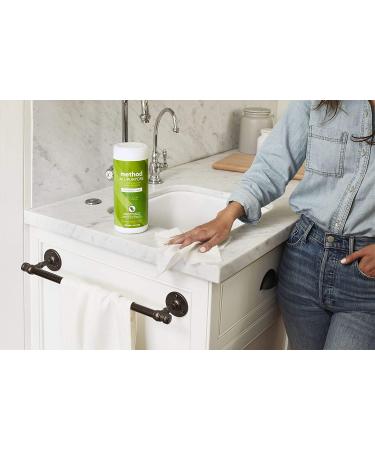 METHOD Pink Grapefruit All Purpose Cleaning Wipes - Refreshing 30 CT Pack - Buy Online on GoSupps.com