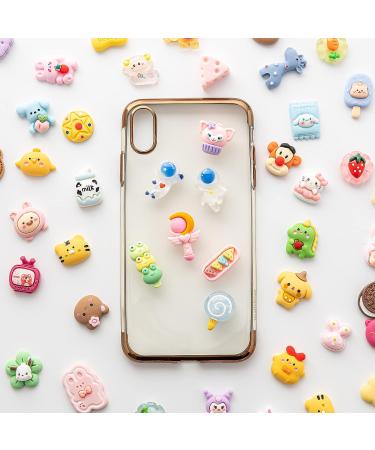 Slime Charms Cartoons Charms Cute Set - 80pcs Mixed Lot for DIY Crafts & Decorations - Buy Online on GoSupps.com