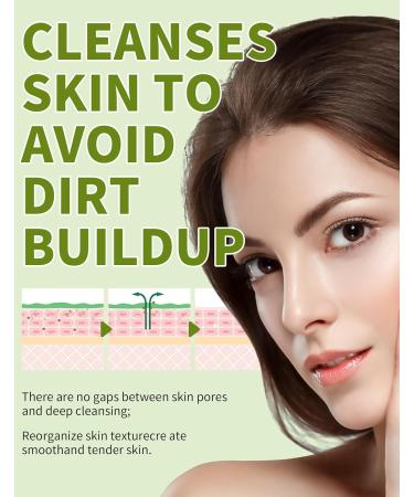  Erinde Erinde Green Tea Deep Cleanse Mask 10 x 5g Pore-Free Clay Facial Mask Green Tea Clay Mask Deep Cleansing Mask for Deep Cleansing Detoxification and - Buy Online on GoSupps.com