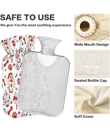 KCL Deci Warm 2L Santa Claus Hot Water Bottle for Dogs | Pain Relief & Cramps | Heat & Cold Therapy - Buy Online on GoSupps.com