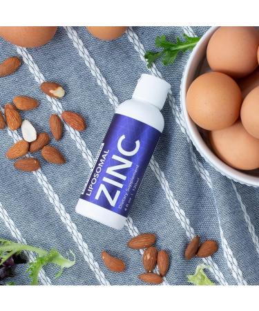 Liposomal Zinc Liquid 15mg High Absorption Immune Support for Men, Women & Kids Skin Care Supplement Fruity Flavor Non-GMO, Sugar-Free Made in USA | 4 fl Oz, 60 Servings - Buy Online on GoSupps.com