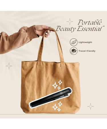 Buy Titanium Flat Iron Hair Straightener & Curler 2 in 1 | Professional Frizz Control Tool for All Hair Types | Perfect Holiday Gifts for Women - Buy Online on GoSupps.com