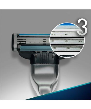 Buy Gillette Mach3 USA - Getta Pack of 3 Razors | International Shipping Available - Buy Online on GoSupps.com