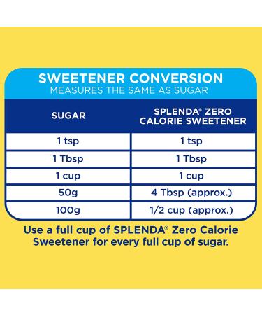 Splenda No Calorie Sweetener Granulated 1.2lb Bag - Pack of 1 - Buy Online on GoSupps.com