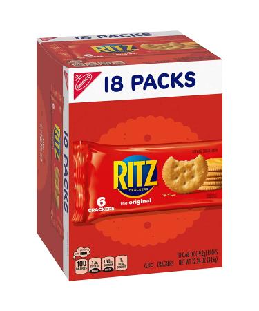 Ritz Original Crackers 12.24oz - 18 Count Pack - (1 Pack) - Buy Online on GoSupps.com