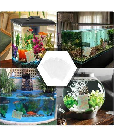 MOZEAT Lens Aquarium Filter Bags - 10 Reusable High Flow Zipper Bags for Activated Carbon & Bio-Ball - Ideal for Fish Tanks - Buy Online on GoSupps.com